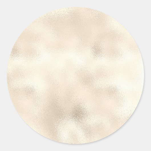 Shimmer Gold Blank Template, Imitate Textur Runder Aufkleber (Vorderseite)