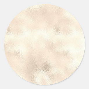 Shimmer Gold Blank Template, Imitate Textur Runder Aufkleber