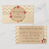 Shimmer Gold Visitenkarten Visitenkarte (Vorne/Hinten)