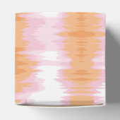 Shimmer Ikat in Pink and Orange Geschenkschachtel (Oben)