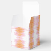 Shimmer Ikat in Pink and Orange Geschenkschachtel (Geöffnet)