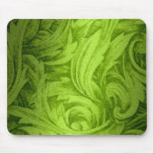 Shimmer Leaf Damask Mouse Pad Mousepad (Vorne)