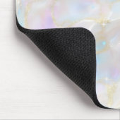 Shimmer Opal Iridescent Background Mousepad (Ecke)