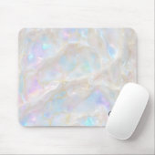 Shimmer Opal Iridescent Background Mousepad (Mit Mouse)