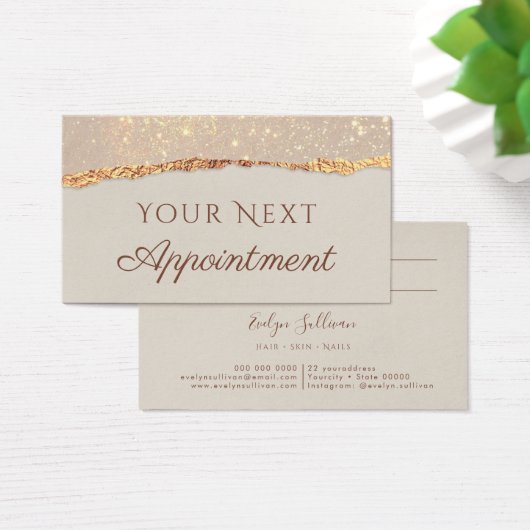 Shimmer-Papierausweis (Schreibtisch)