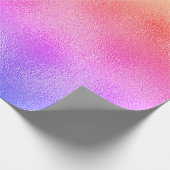 Shimmer Rainbow Glass Abstrakt Geschenkpapier (Ecke)
