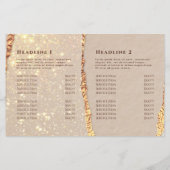 Shimmer Ripped Paper Bifold Broschüre (Rückseite)