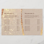 Shimmer Ripped Paper Bifold Broschüre (Rückseite)