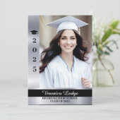 Shimmer Shine Abschluss Ankündigung Foto-Karte (Stehend Vorderseite)