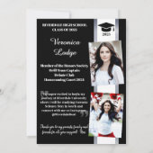 Shimmer Shine Abschluss Ankündigung Foto-Karte (Rückseite)