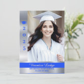 Shimmer Shine Abschluss Ankündigung Foto-Karte (Stehend Vorderseite)