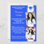 Shimmer Shine Abschluss Ankündigung Foto-Karte (Rückseite)