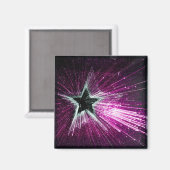 Shimmer Shooting Star Magnet (Vorderseite/Rückseite)