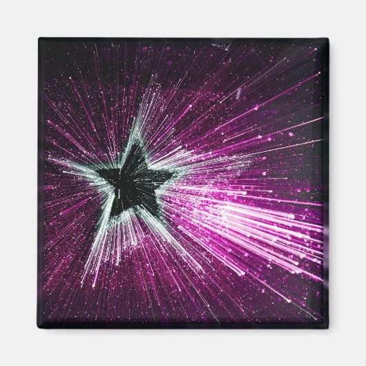 Shimmer Shooting Star Magnet (Vorne)