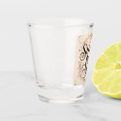 Shimmer & Sin Gothic Shotglas | Dunkler Glamour Schnapsglas (Links)