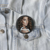 Shimmer Slate Pageant Button (Beispiel)