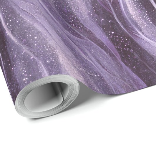 Shimmer Texture Glitzer Gold Muster Geschenkpapier (Rolleneckpunkt)