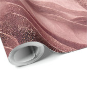 Shimmer Texture Glitzer Gold Muster Geschenkpapier (Rolleneckpunkt)