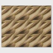 Shimmer Texture Glitzer Gold Muster Geschenkpapier (Flach)
