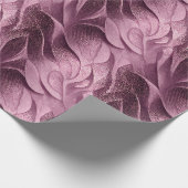 Shimmer Texture Glitzer Gold Muster Geschenkpapier (Ecke)