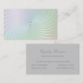 Shimmer Twirl Business Card Visitenkarte (Vorne/Hinten)