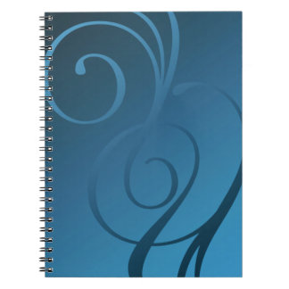 Shimmer Wirbel - 28 Farbauswahl Notizblock