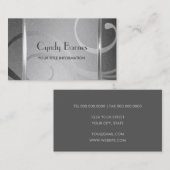 Shimmer Wirbel Business Card Visitenkarte (Vorne/Hinten)