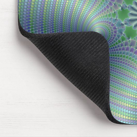 Shimmerine - Fraktal-Kunst Mousepad (Ecke)