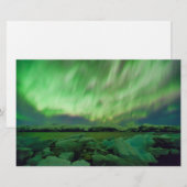 Shimmering Aurora Briefpapier (Vorne/Hinten)