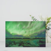 Shimmering Aurora Briefpapier (Stehend Vorderseite)