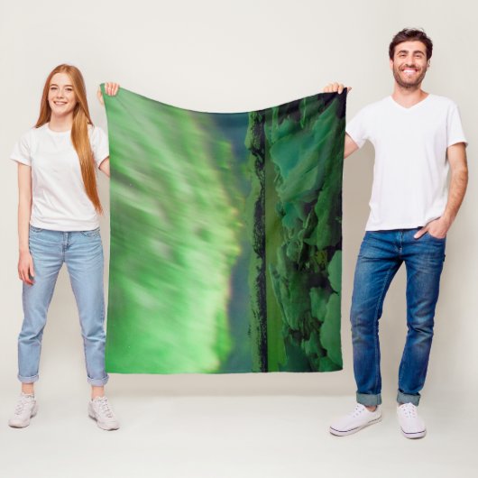 Shimmering Aurora Fleecedecke (Beispiel)