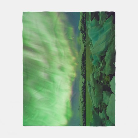 Shimmering Aurora Fleecedecke (Vorderseite)