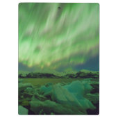 Shimmering Aurora Klemmbrett (Rückseite)