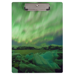 Shimmering Aurora Klemmbrett