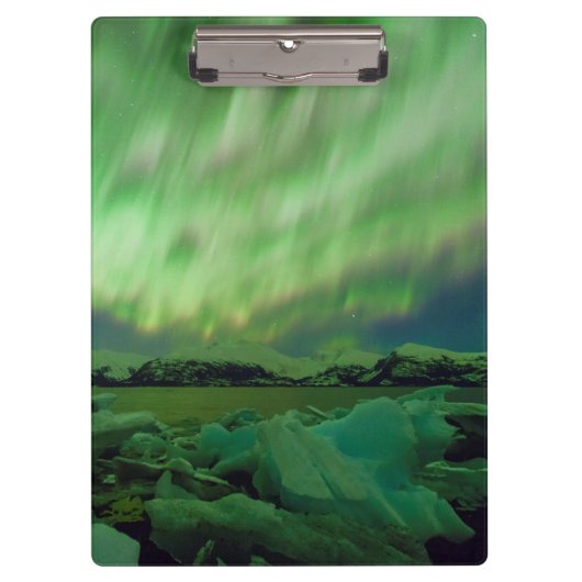 Shimmering Aurora Klemmbrett (Vorderseite)