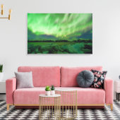 Shimmering Aurora Leinwanddruck (Insitu (Wohnzimmer))