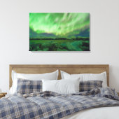 Shimmering Aurora Leinwanddruck (Insitu (Schlafzimmer))