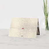 Shimmering Holiday Folded Photo Card 2 Karte (Rückseite)