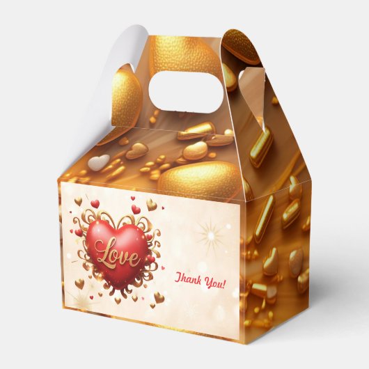 "Shimmering Liebe Spark" Geschenkschachtel (Vorderseite)