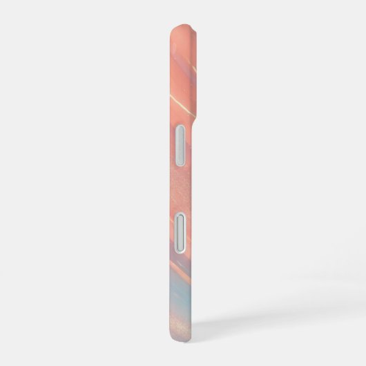 Shimmering Pastel Gradient Phone Case iPhone 16 Hülle (Rechte Seite)