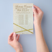 Shimmering Star Dust Luxury Price List Flyer (Handgriff)