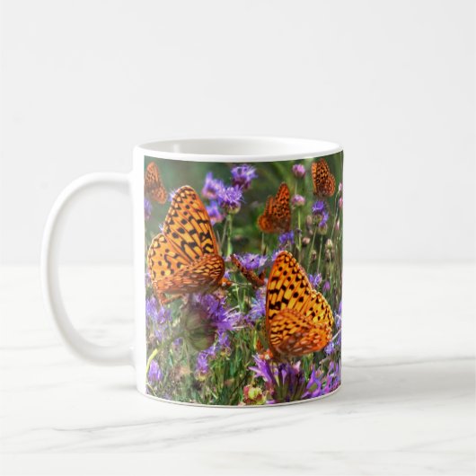 Shimmery Fritillary Kaffeetasse (Links)