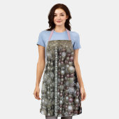 Shimmery Glittery Beads Schürze (Getragen)