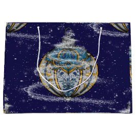 Shimmery Ornament Große Geschenktüte