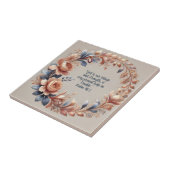 Shimmery Peach und Blue Pastel Fliese (Seite)