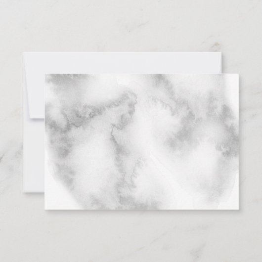 Shimmery Pink Roses BarefootBride™ Einladung (Rückseite)