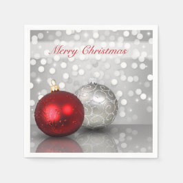 Shimmery Weihnachtsschmuck - Paper Napkin Serviette