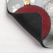 Shimmery Weihnachtsverzierungen - Mousepad (Ecke)