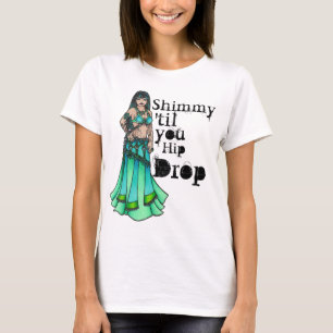 Shimmy 'bis du Angesagt Drop T-Shirt