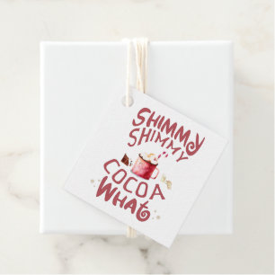 Shimmy Shimmy Cocoa Was Heiße Schokolade Weihnac Geschenkanhänger